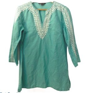 346 Brooks Brothers Tunic Blouse.
